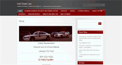 Desktop Screenshot of hullstreetlaw.com